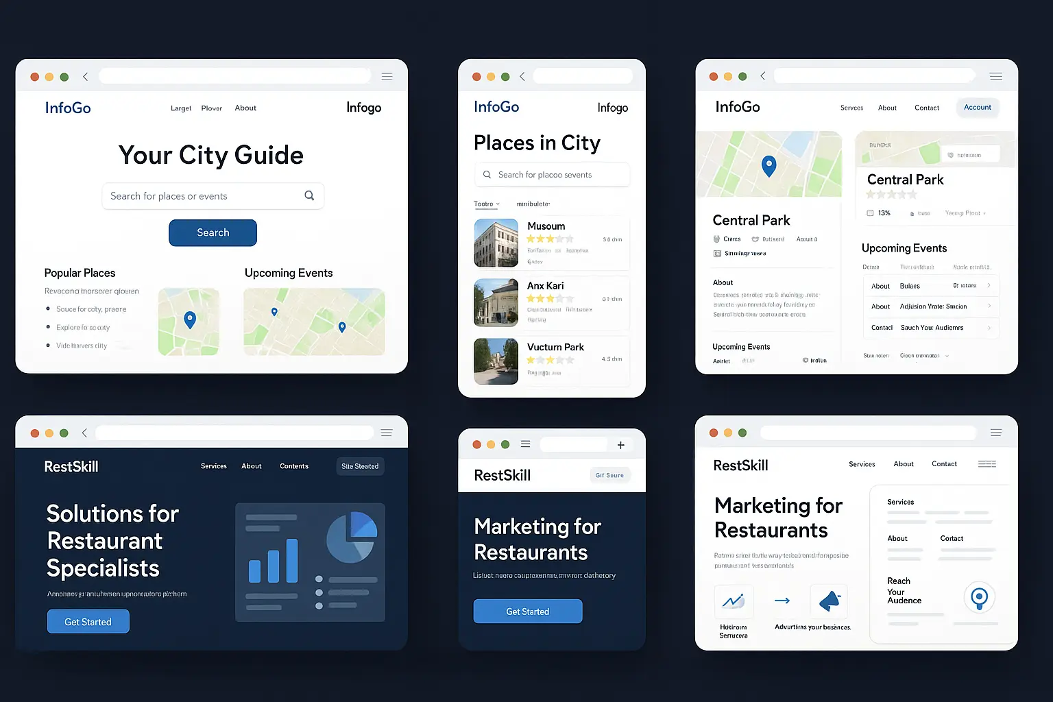 Лендинги и формы заявок